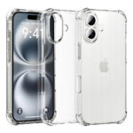 Techsuit - Shockproof Clear Silicone - iPhone 16 Plus - Clear