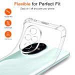 Techsuit - Shockproof Clear Silicone - Honor 200 Pro - Clear – Image 3