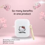 Hello Kitty - Silicone 3D Kitty Head (HKAP3DKHSP) - for Apple AirPods Pro 1 - Pink – Image 3