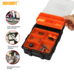 Jakemy - Storage Tools Box (JM-Z20) - Double-Layer Design, for Various Purposes - Orange – Image 5