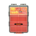 Jakemy - Storage Tools Box (JM-Z20) - Double-Layer Design, for Various Purposes - Orange
