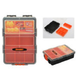 Jakemy - Storage Tools Box (JM-Z20) - Double-Layer Design, for Various Purposes - Orange – Image 7