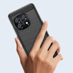 Techsuit - Carbon Silicone - OnePlus 11 - Black – Image 3