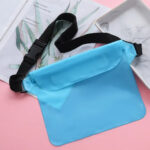 Techsuit - Waterproof Pouch - Universal Silicone Big Bag for Accessories - Blue – Image 3