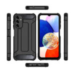 Techsuit - Hybrid Armor - Samsung Galaxy A14 4G / 5G - Black – Image 2