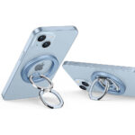 ESR - Phone Ring HaloLock Stand - Compatible with MagSafe, Foldable Feature, Magnetic - Sierra Blue