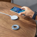 ESR - Phone Ring HaloLock Stand - Compatible with MagSafe, Foldable Feature, Magnetic - Sierra Blue – Image 5
