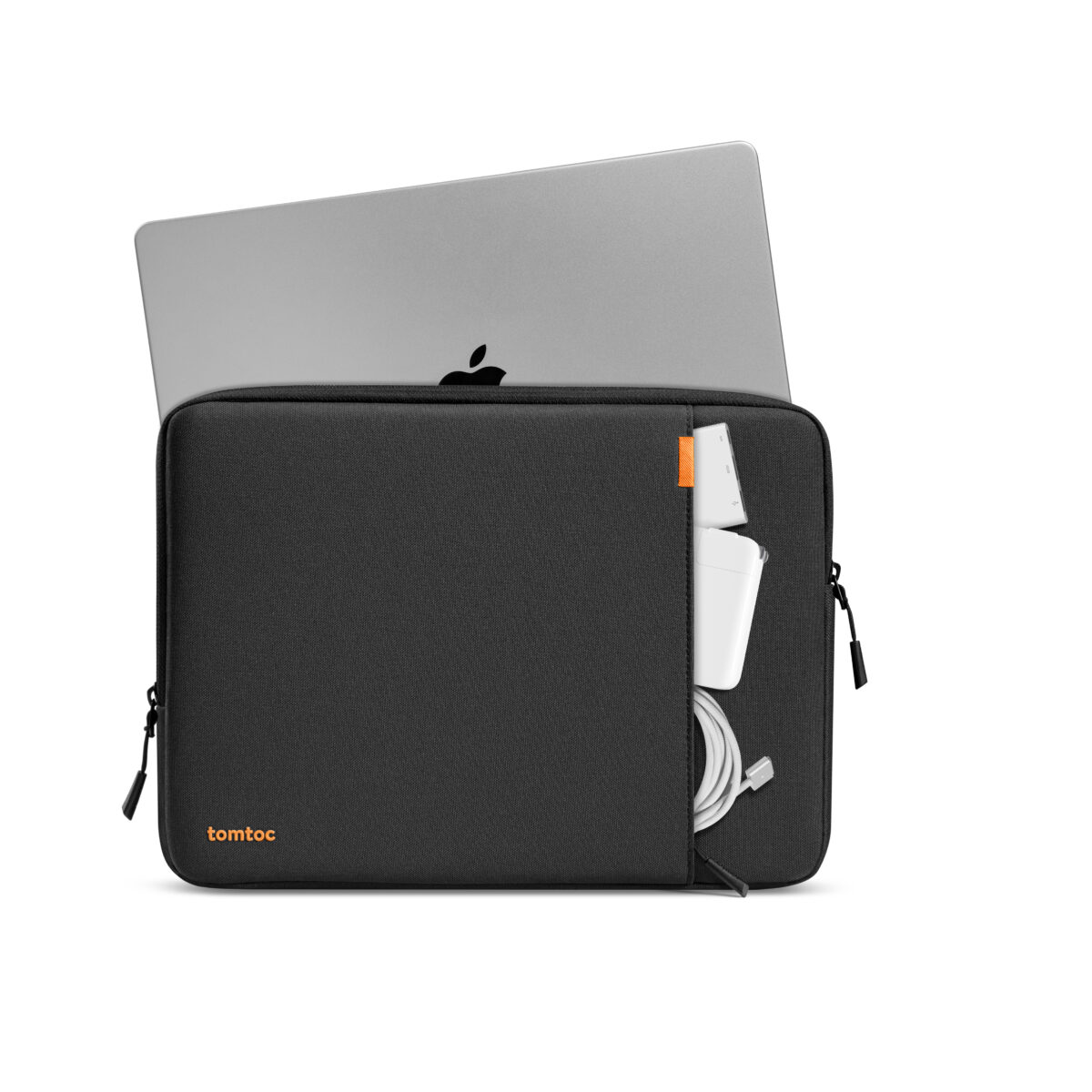 Tomtoc - Laptop Sleeve (A13C2D1) - with Corner Armor and Military-Grade Protection, 13″ - Black – Image 2