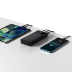 Baseus - Power Bank Bipow (PPBD050501) - Digital Display, 2x USB, USB-C, 20000mAh, 20W with Cable Micro-USB, 0.25m - Black – Image 7