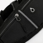 Techsuit - Waist Bag (CWB3) - with Belt for Recreational Activity, Fitness - Black – Image 7