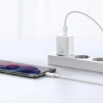 Baseus - Wall Charger Super Si (TZCCSUP-L02) - USB-C, PD25W, 3A with Cable Type-C to Type-C, 1m - White – Image 7