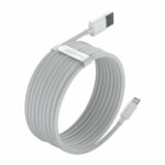 Baseus - (2 pack) Data Cable (TZCALZJ-02) - USB to Lightning, Fast Charging 2.4A, 480Mbps, 1.5m - White – Image 4