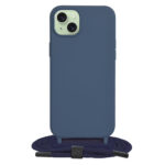 Techsuit - Crossbody Lanyard - iPhone 15 Plus - Blue