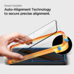 Spigen - Glas.tR Align Master (2 pack) - iPhone 15 Pro - Black – Image 7