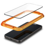 Spigen - Glas.tR Align Master (2 pack) - iPhone 15 Pro - Black – Image 3
