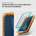 Spigen - Glas.tR Align Master (2 pack) - iPhone 15 Pro - Black – Image 5