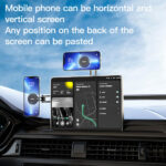 Yesido - Car Holder (C155) - Strong Magnetic Grip, for Vehicle Universal Floating Screen, Tesla Display Model 3/Y - Black – Image 4