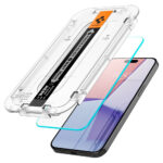 Spigen - Glas.tR EZ-FIT (2 pack) - iPhone 15 Pro - Clear – Image 2