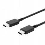 Samsung - Data Cable (EP-DA905BBE) - Type-C to USB-C, 480Mbps, 2.1A, 1m - Black (Bulk Packing) – Image 2