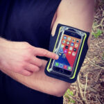 Techsuit - Sports Armband (TH10) - with Velcro, for Phones, max 6.5" - Black / Gray – Image 5