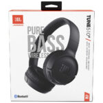 JBL - Wireless Headphones Tune 510 (JBLT510BTBLKEU) - Bluetooth 5.0, Pure Bass Sound, Microphone - Black – Image 7