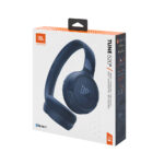 JBL - Wireless Headphones (Tune 520) - Bluetooth 5.3, Foldable, Microphone, Google Assistant, Siri - Blue – Image 7