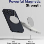 Ringke - Silicone Magnetic MagSafe - iPhone 15 Pro Max - Stone – Image 5