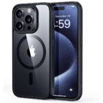 ESR - Classic Hybrid HaloLock - iPhone 15 Pro Max - Clear Black