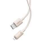 Baseus - Data Cable Habitat Series (P10360200421-00) - USB to Lightning, 480Mbps, 2.4A, 1m - Wheat Pink – Image 4