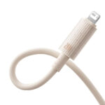 Baseus - Data Cable Habitat Series (P10360200421-01) - USB to Lightning, 480Mbps, 2.4A, 2m - Wheat Pink – Image 4