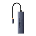 Baseus - Docking Station UltraJoy (B00052805813-00) - Type-C to HDMI, 2x USB, Type-C, RJ45, SD, TF - Space Grey – Image 4