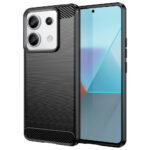 Techsuit - Carbon Silicone - Xiaomi Redmi Note 13 Pro 5G / Poco X6 - Black