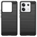 Techsuit - Carbon Silicone - Xiaomi Redmi Note 13 Pro 5G / Poco X6 - Black – Image 3