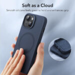 ESR - Cloud Soft HaloLock - iPhone 15 Plus - Dark Blue – Image 4