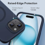 ESR - Cloud Soft HaloLock - iPhone 15 Plus - Dark Blue – Image 6