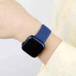 Techsuit - Watchband (W032) - Apple Watch 1/2/3/4/5/6/7/8/9/10/SE/SE 2/Ultra/Ultra 2 (42/44/45/46/49mm) - Atlantic Blue – Image 4