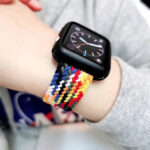 Techsuit - Watchband (W032) - Apple Watch 1/2/3/4/5/6/7/8/9/10/SE/SE 2/Ultra/Ultra 2 (42/44/45/46/49mm) - Atlantic Blue – Image 3