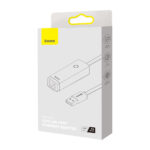 Baseus - Ethernet Adapter Lite Series (WKQX000002) - USB to RJ45 Lan Port, 100Mbps - White – Image 7