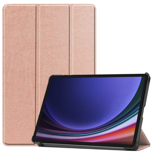 Techsuit - FoldPro - Samsung Galaxy Tab S9 / S9 FE / S10 FE - Rose Gold