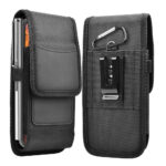 Techsuit - Outdoor Phone Waist Bag (TWB1) - Multifunctional, Bike, Wearable, Belt Hanging, XXL, 17.5x10x2.5cm, 6.8 inch - Black