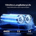 JoyRoom - Wireless Speaker Maya Series (JR-MS02) - Bluetooth 5.1, RGB LED Lights, 4400mAh - Black – Image 2
