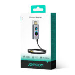 JoyRoom - Wireless Receiver Car-B Series (JR-CB7) - Bluetooth 5.3, Jack 3.5mm, USB, TF Card, 1m - Dark Gray – Image 8
