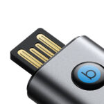 JoyRoom - Wireless Receiver Car-B Series (JR-CB7) - Bluetooth 5.3, Jack 3.5mm, USB, TF Card, 1m - Dark Gray – Image 3
