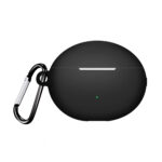 Techsuit - Silicone Case - for Huawei FreeBuds 5i, Smooth Ultrathin Material - Black