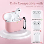 Techsuit - Silicone Case - for AirPods Pro 1 / 2, Smooth Ultrathin Material - Pink – Image 7
