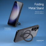 Dux Ducis - Aimo MagSafe Magnetic Stand - Samsung Galaxy S24 - Black – Image 3