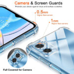 Techsuit - Shockproof Clear Silicone - Motorola Moto E22 / Moto E22i - Clear – Image 2