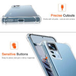 Techsuit - Shockproof Clear Silicone - Xiaomi 12T / 12T Pro - Clear – Image 4