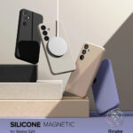 Ringke - Silicone Magnetic MagSafe - Samsung Galaxy S24 - Lavender – Image 6