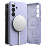 Ringke - Silicone Magnetic MagSafe - Samsung Galaxy S24 - Lavender